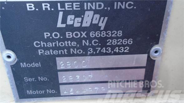 LeeBoy 2800 Accessori per macchine asfaltatrici