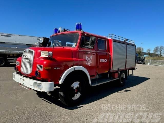 MAN 13.168 Langsnudet Veteranbil Camion Pompieri