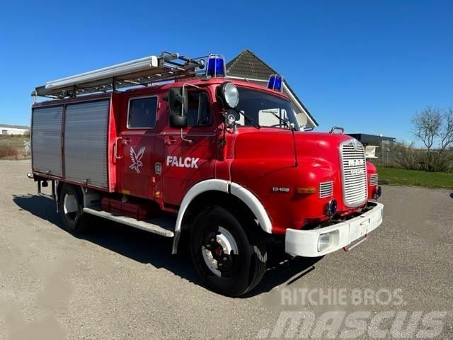 MAN 13.168 Langsnudet Veteranbil Camion Pompieri