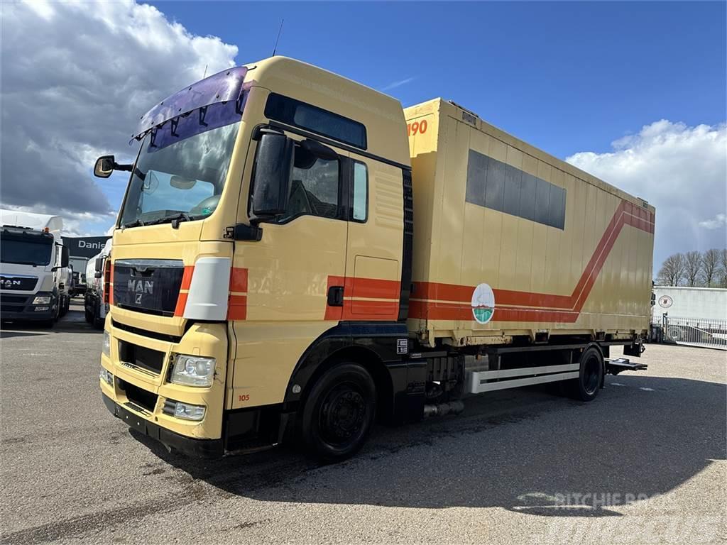 MAN TGX 18.360 BDF Euro-5 euro-5 Camion portacontainer