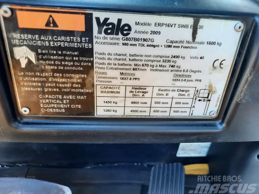 Yale ERP 16 VT Batterie NEU Carrelli elevatori elettrici