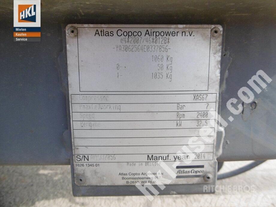 Atlas Copco XAS 67 Compressori