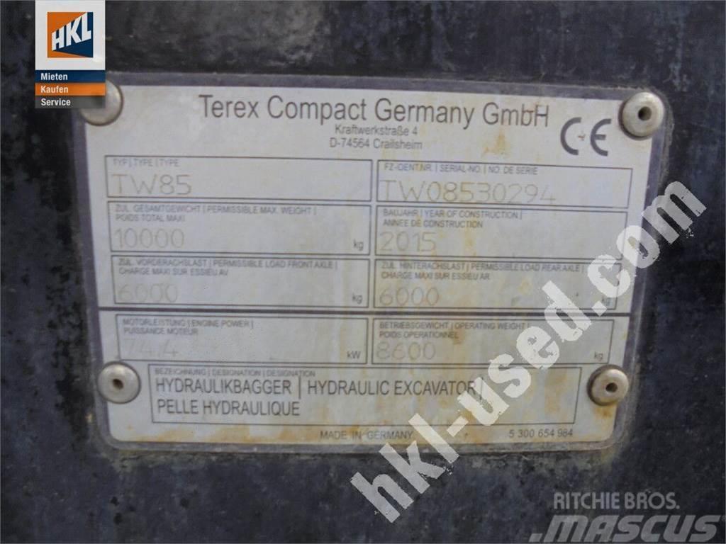 Terex TW 85 Escavatori gommati