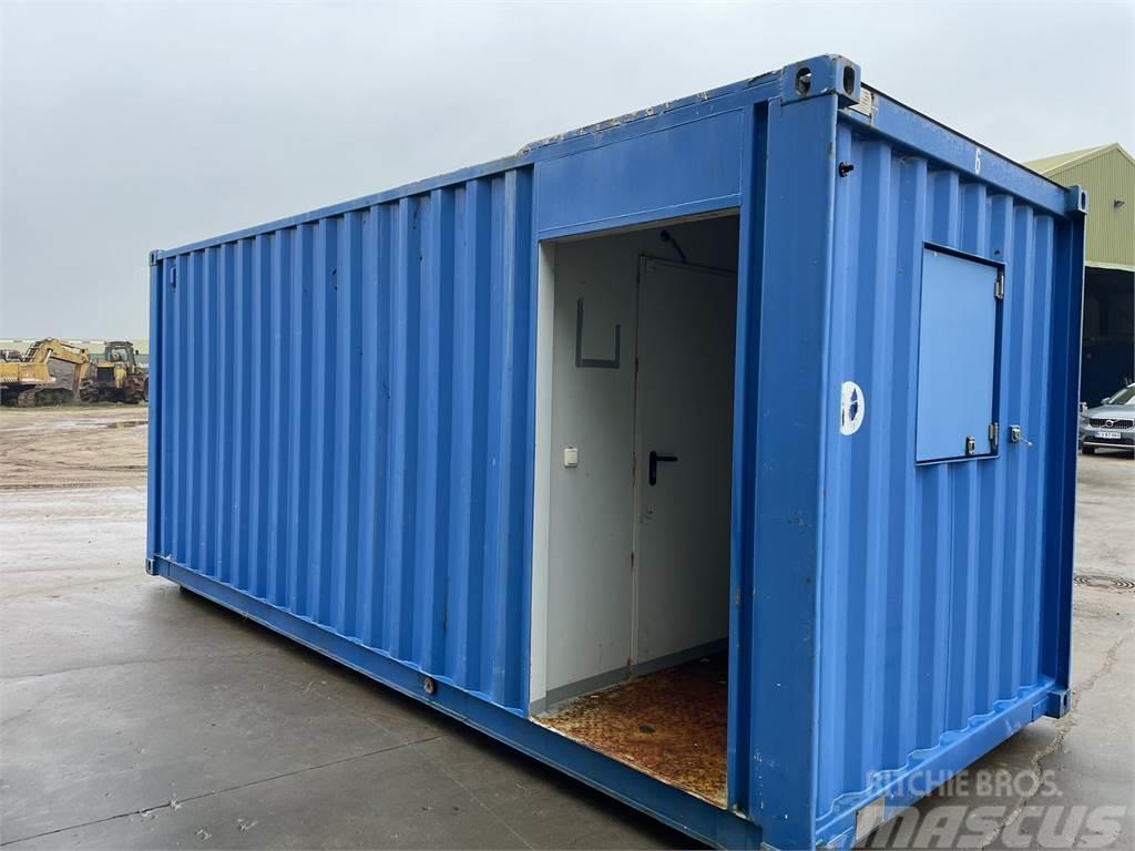  20FT container, isoleret med svalegang. Container per immagazzinare