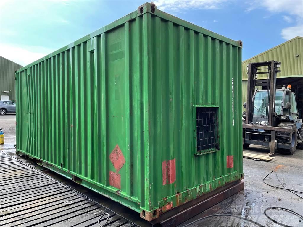  20FT container uden døre, til dyrehold eller lign. Container per immagazzinare