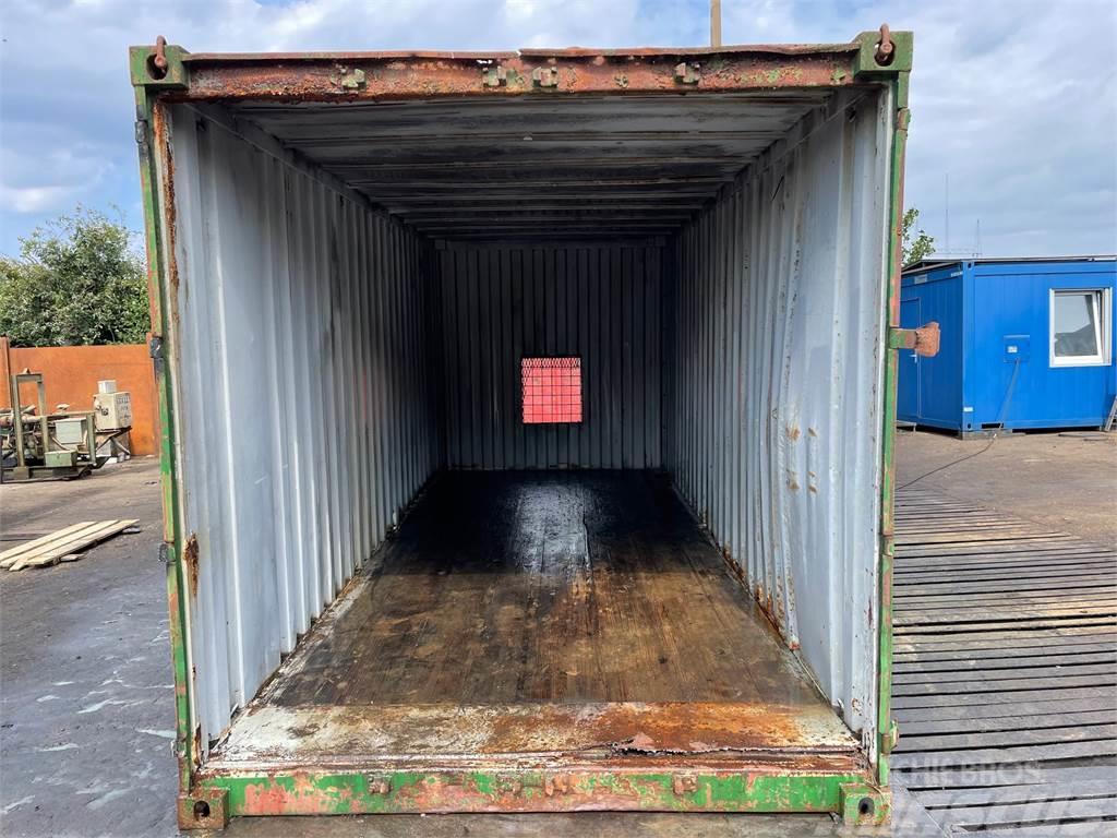  20FT container uden døre, til dyrehold eller lign. Container per immagazzinare