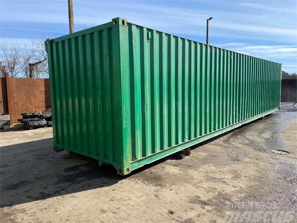  40ft container opdelt i 2 rum. Container per immagazzinare