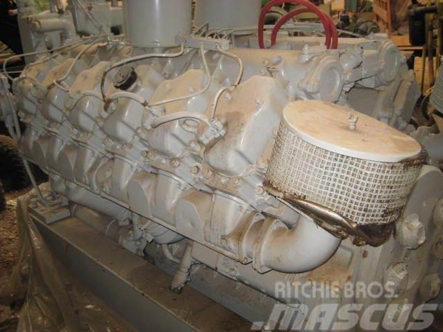 Baudouin V12 type DNP12M marinemotor Motori