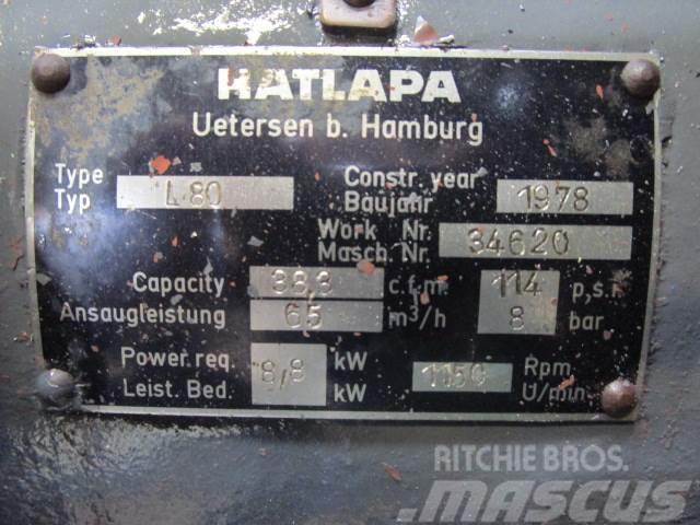 Hatlapa luftkompressor Type L80 Compressori