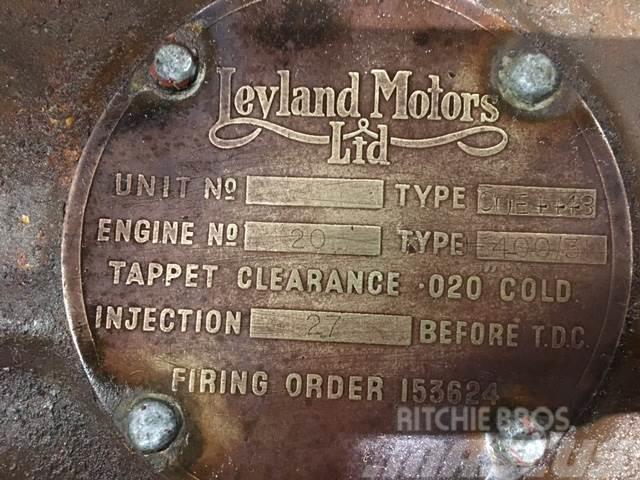 Leyland (Motors Ltd. England) Type 400/387-MK3 Motori