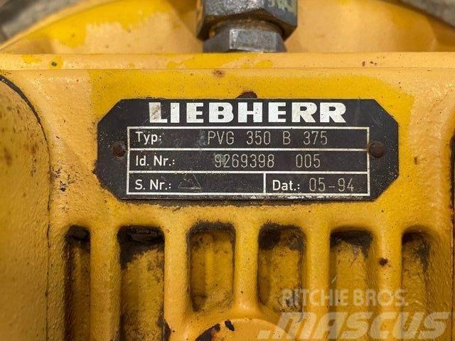 Liebherr gear Type PVG 350 B 375 ex. Liebherr PR732M Altri componenti