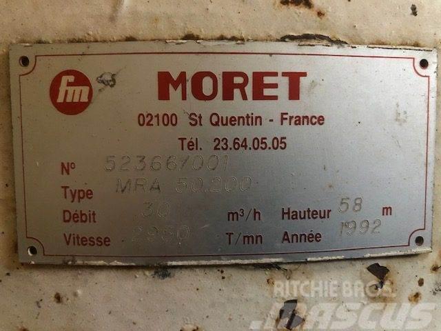 Moret Pumpe Type MRA 50.200 Pompa idraulica
