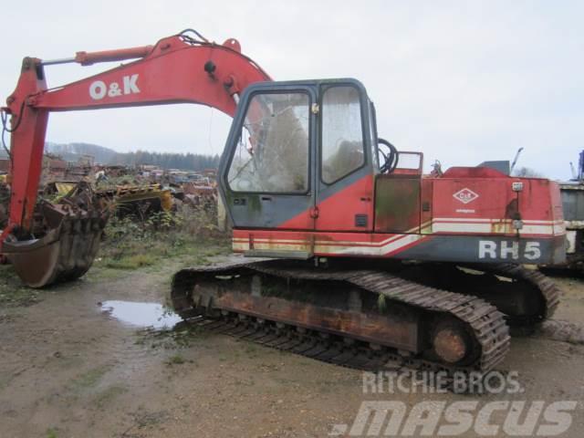 O&K RH5 gravemaskine til ophug Escavatori cingolati