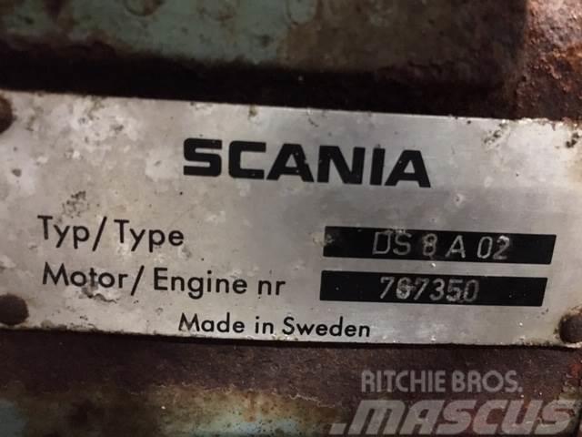 Scania DS8 A 02 motor - kun til reservedele Motori