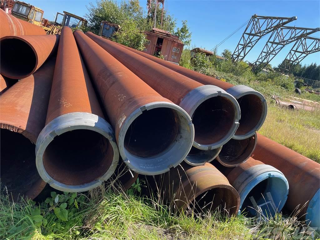  Stålrør ø508x25x12500 mm - 8 stk Macchinari per pipeline