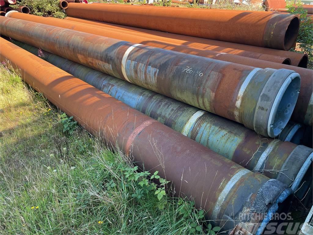  Stålrør ø762x40x12000 mm - ca. 11 stk Macchinari per pipeline