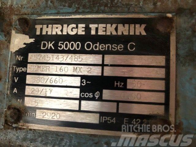 Thrige Teknik Type KMER 160 MX 2 Pumpe Pompa idraulica