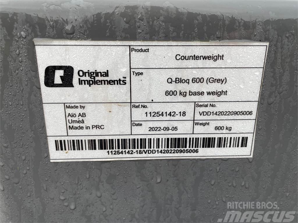 Quicke 600kg Front Weight Block Altro