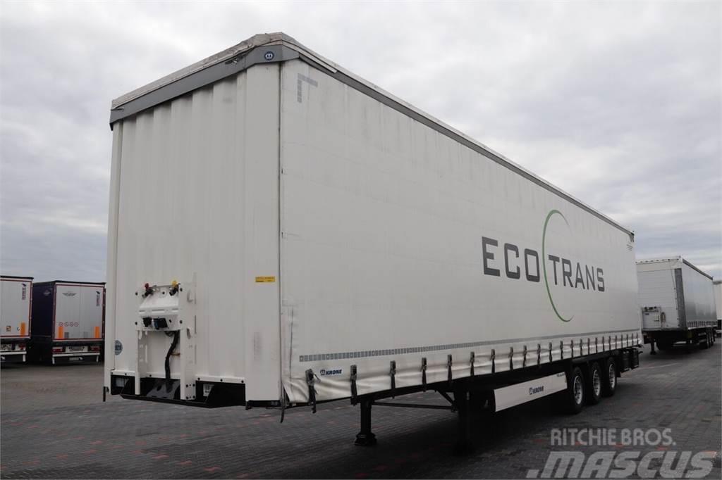 Krone CURTAINSIDER / MEGA / LIFTED ROOF / LIFTED AXLE /  Semirimorchi tautliner