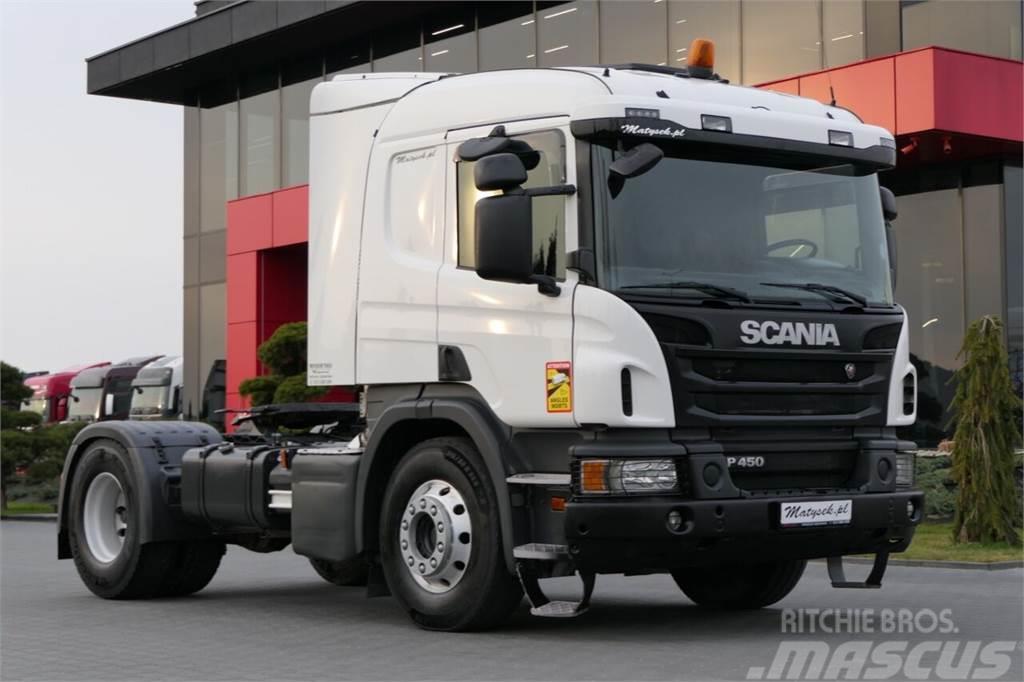 Scania P 450 / RETARDER / HYDRAULIKA / NISKA KABINA / WAG Motrici e Trattori Stradali
