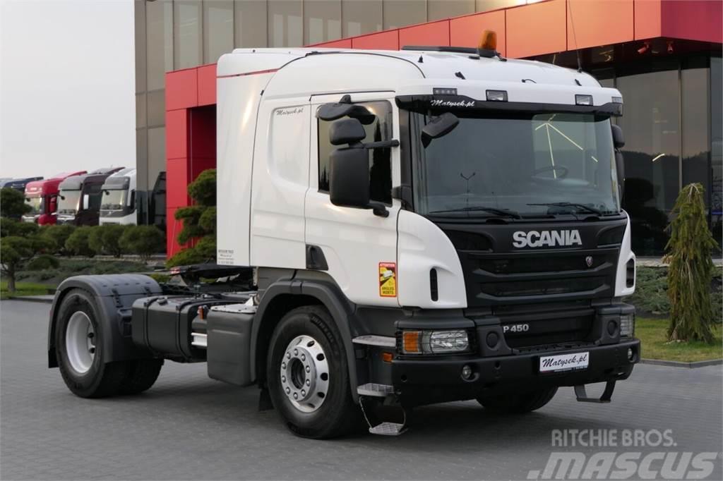 Scania P 450 / RETARDER / HYDRAULIKA / NISKA KABINA / WAG Motrici e Trattori Stradali