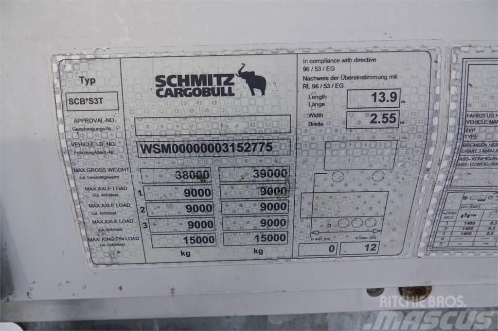 Schmitz Cargobull CURTAINSIDER / STANDARD / 2012 YEAR Semirimorchi tautliner