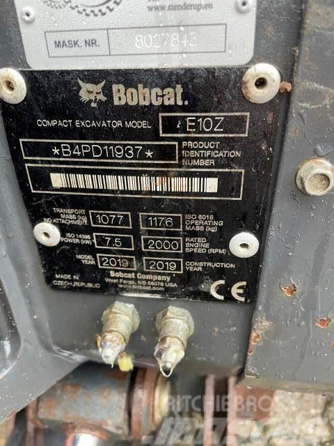 Bobcat E10Z Miniescavatori