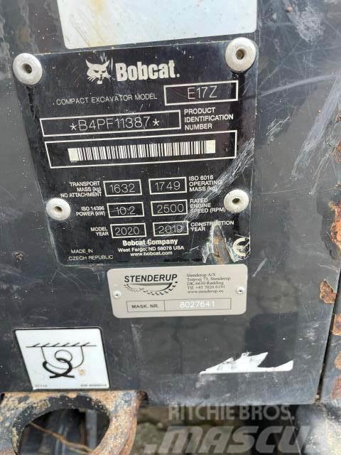 Bobcat E17Z Miniescavatori