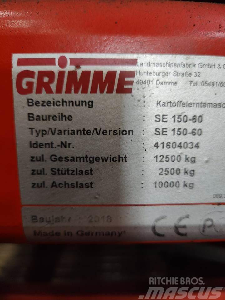 Grimme SE150-60UB-XXL Scava raccogli patate
