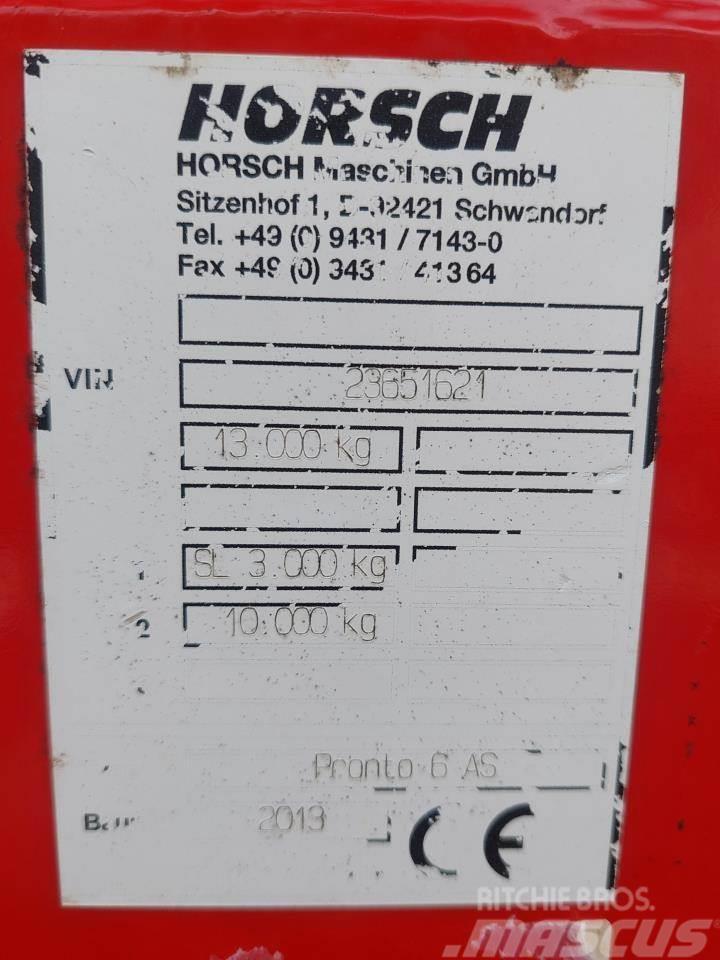 Horsch Pronto 6 AS PPF med Doudrill Perforatrici