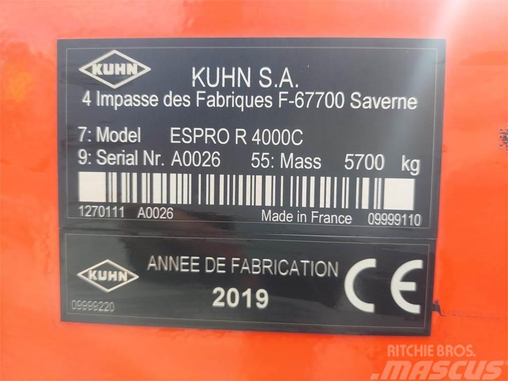 Kuhn ESPRO 4000 RC med frø-udstyr Perforatrici