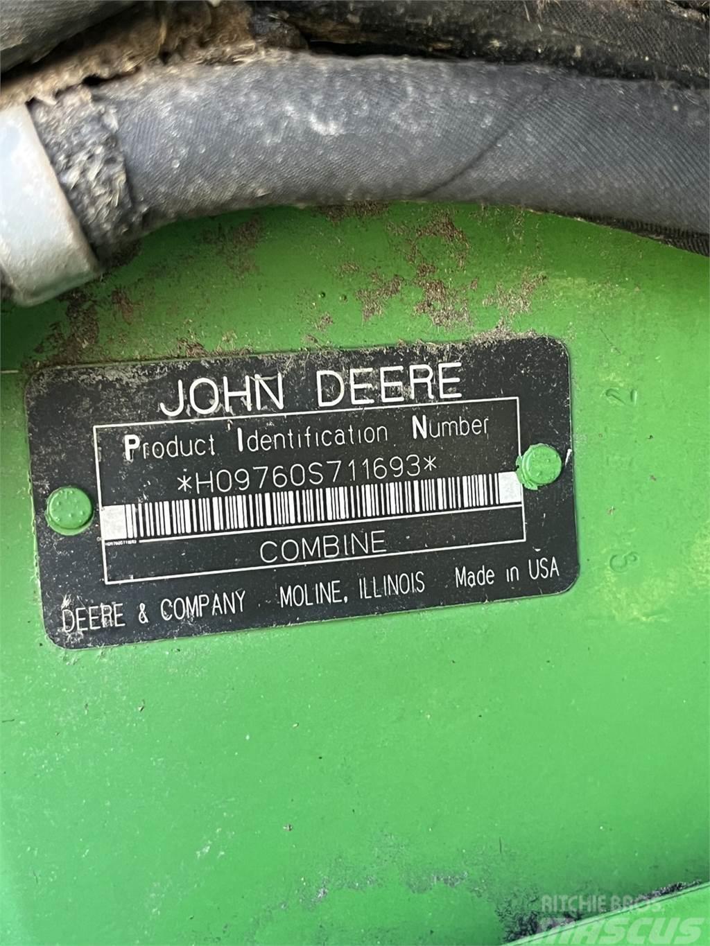 John Deere 9760 STS Mietitrebbiatrici