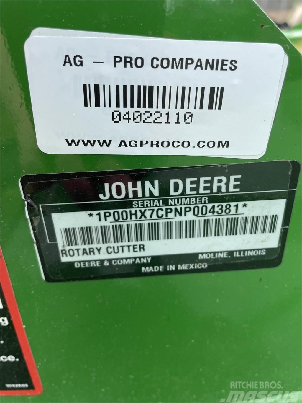 John Deere HX7 Trinciatrici, tagliatrici e srotolatrici per balle