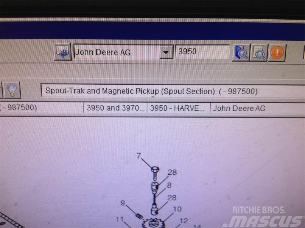 John Deere SPOUT TRACK FOR 3950/3970 FORAGE HARVESTER Altri macchinari per falciare e trinciare