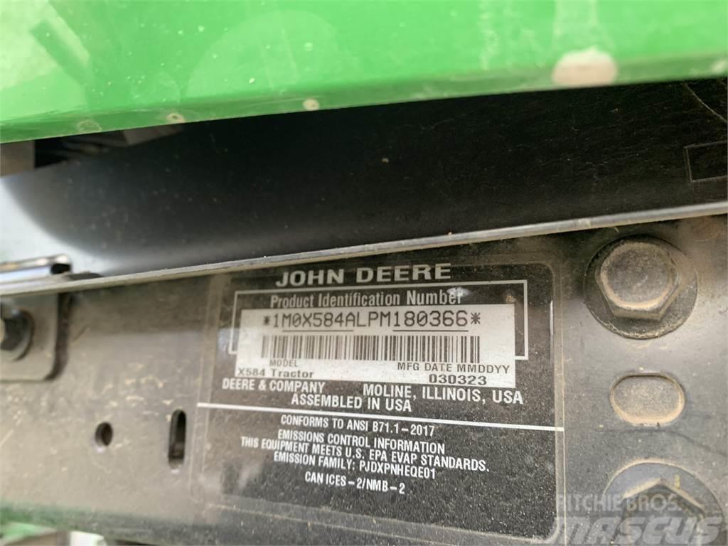 John Deere X584 Trattori compatti