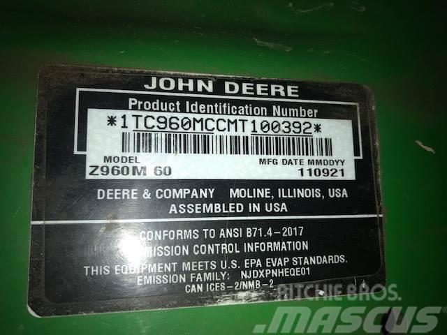 John Deere Z960M Tosaerba zero turn