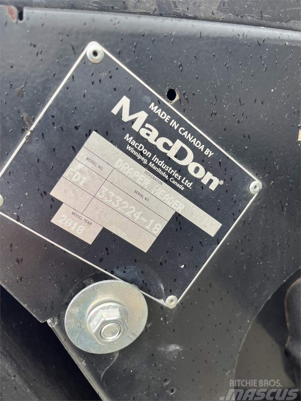 MacDon FD135 Accessori per mietitrebbiatrici