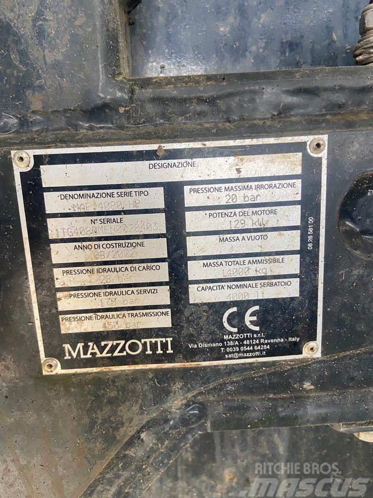  Mazzotti MAF 4080HP Irroratrici trainate
