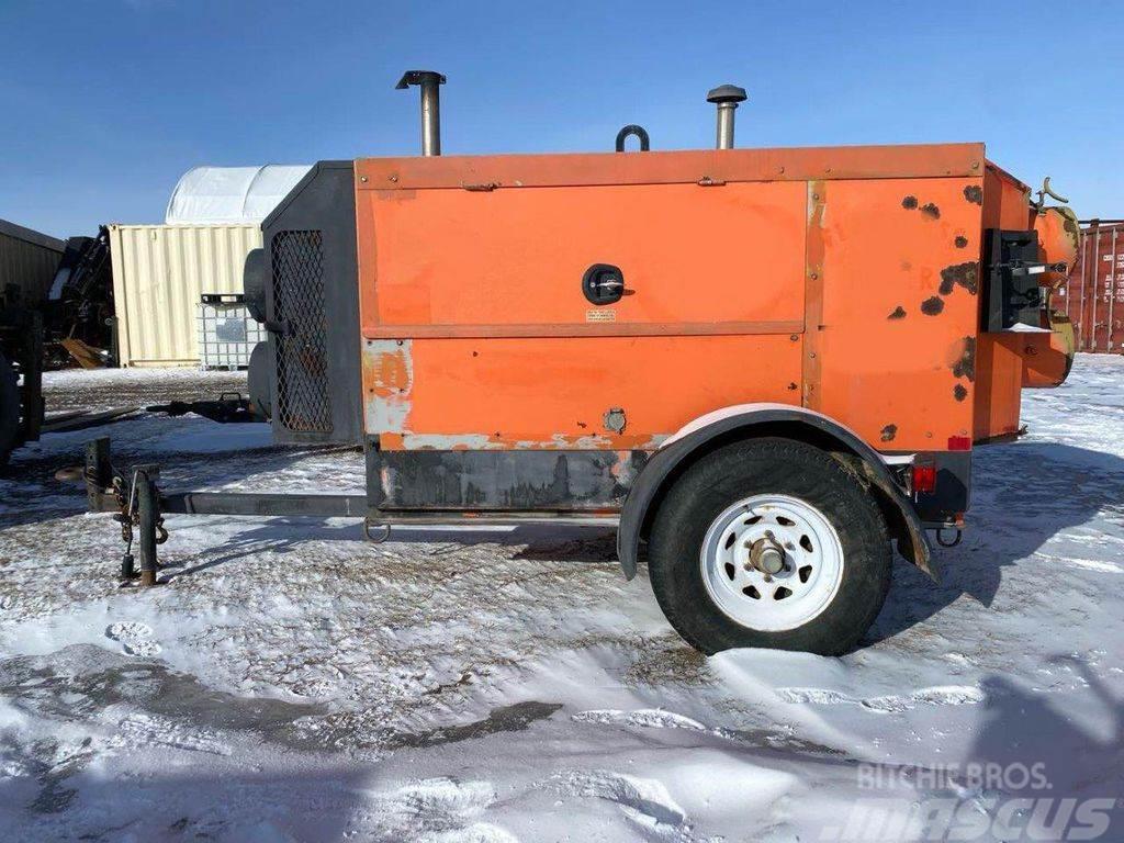 Therm Dynamics TD375 Ground Heater and Trailer Termocontainer per asfalto