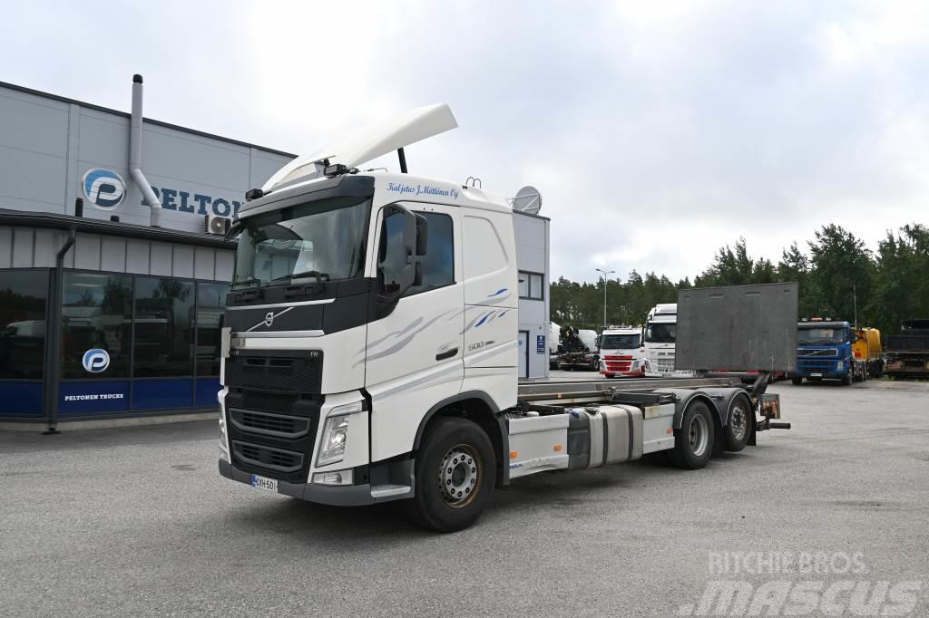 Volvo FH500 6x2 Euro 6 Camion portacontainer