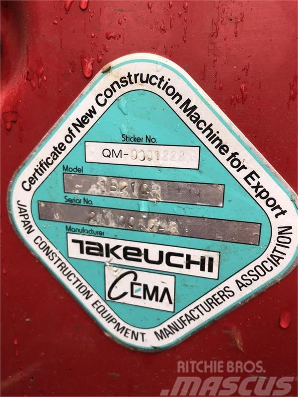 Takeuchi TB210R Miniescavatori