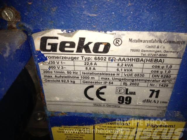  Geko Aggregat 6502 5 kVA Generatori diesel