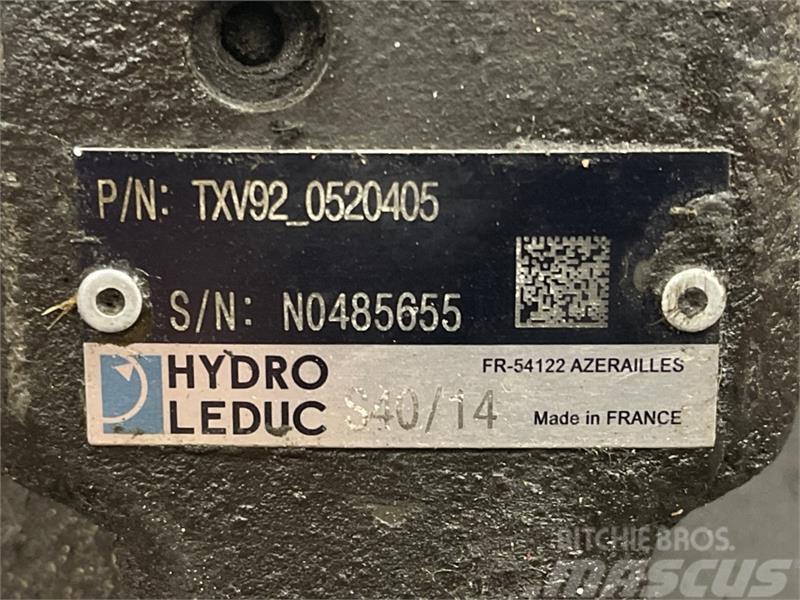  HYDRO LEDUC HYDRO LEDUC HYDRAULIC PUMP HYDRO S40/1 Componenti idrauliche