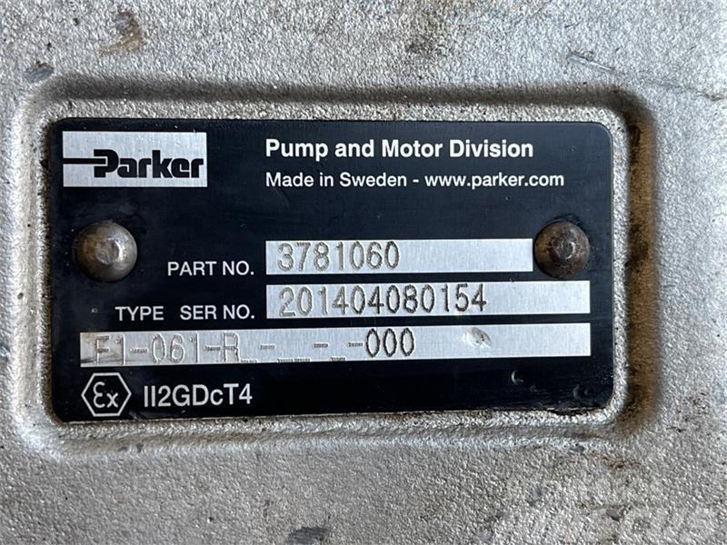 Parker PARKER HYDRAULIC PUMP 3781060 Componenti idrauliche