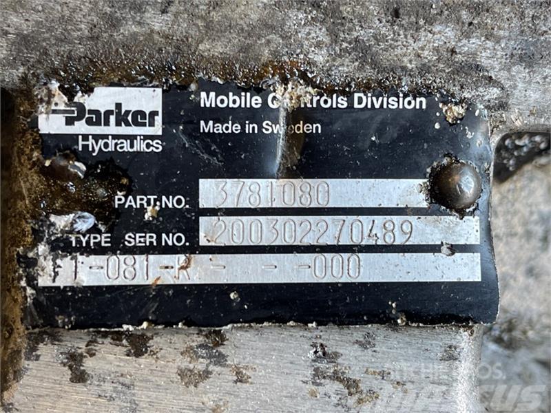 Parker PARKER HYDRAULIC PUMP 3781080 Componenti idrauliche