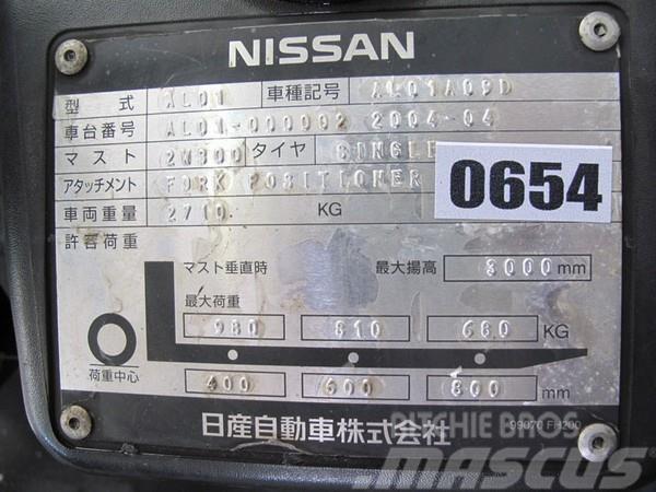 Nissan AL01A09D Carrelli elevatori GPL