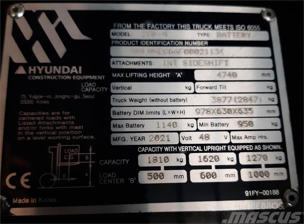 Hyundai 20B-9 TS470 Carrelli elevatori elettrici