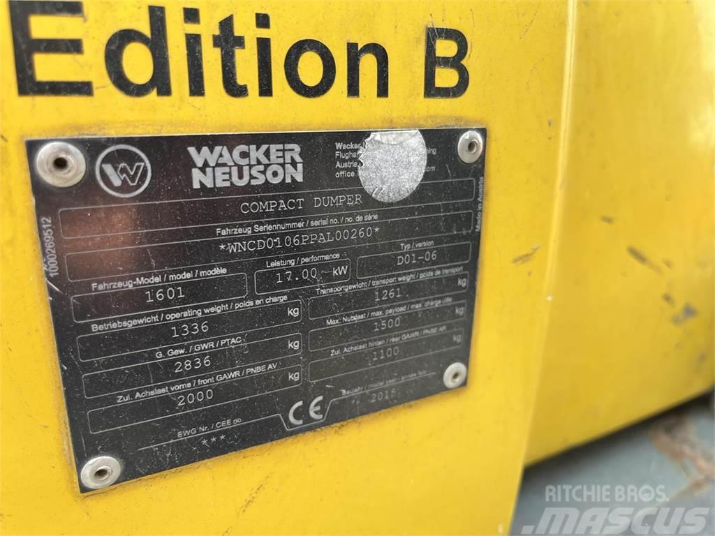 Wacker Neuson 1601 Mini dumper