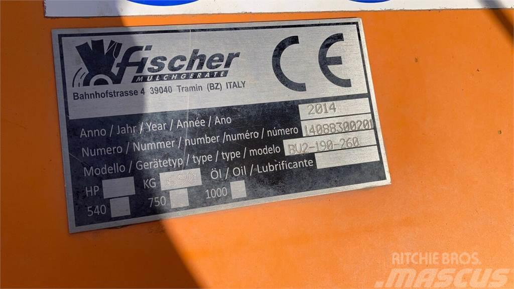Fischer BV2 190-260 Falciatrici/cimatrici per pascoli