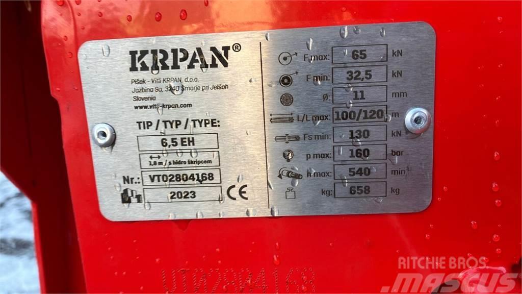 Krpan 6,5 EH mit Kunststoffseil Argani